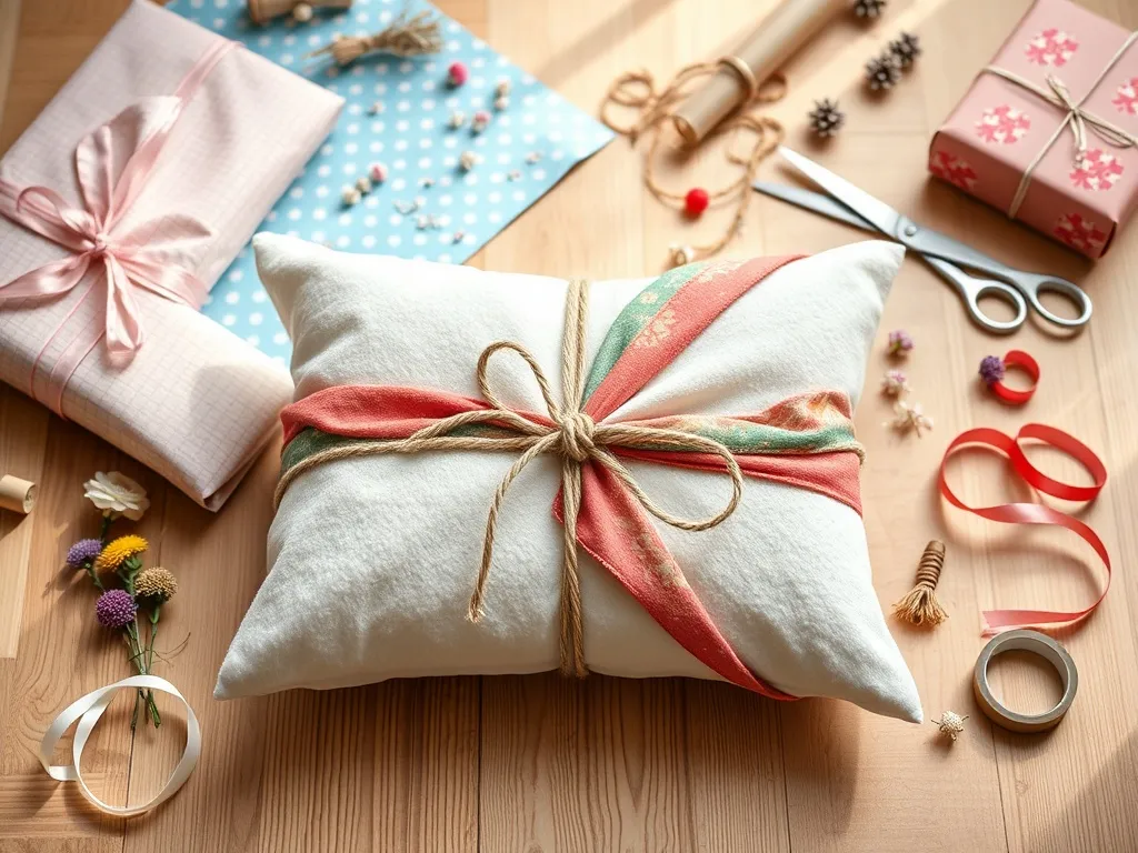 Jak zapakować poduszkę na prezent? Proste i kreatywne pomysły