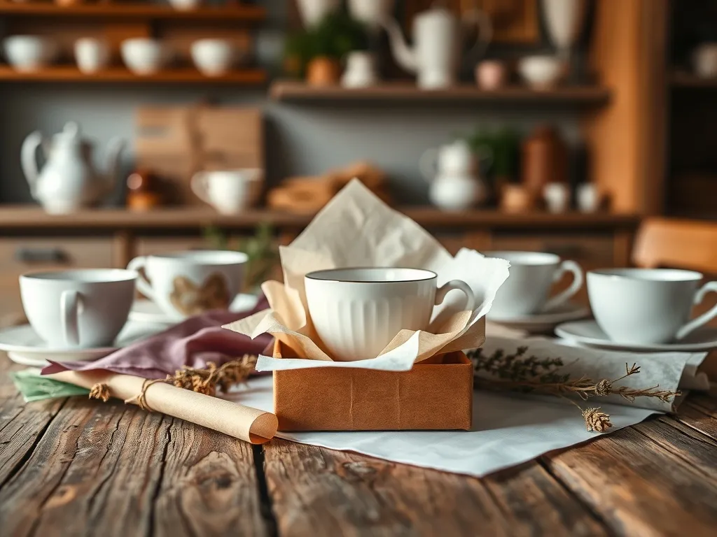 Jak zapakować filiżanki na prezent? Praktyczne porady i pomysły