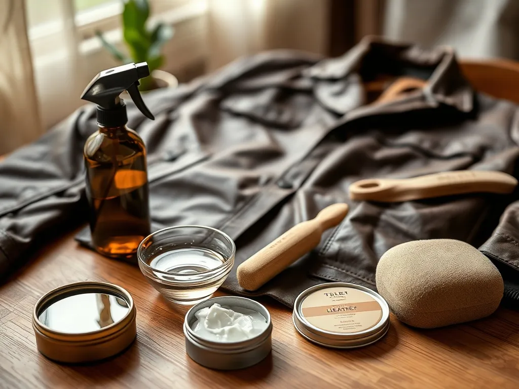 Jak wyczyścić kurtkę skórzaną z lumpeksu?